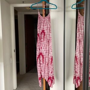 Roxy Red Peacock Maxi